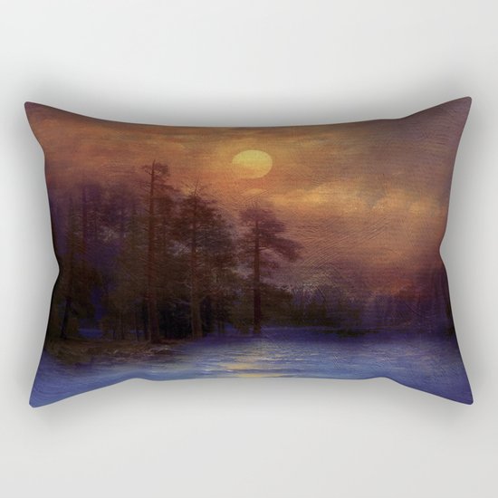 Hope in the blue water Rectangular Pillow