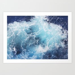 Ocean Waves Art Print