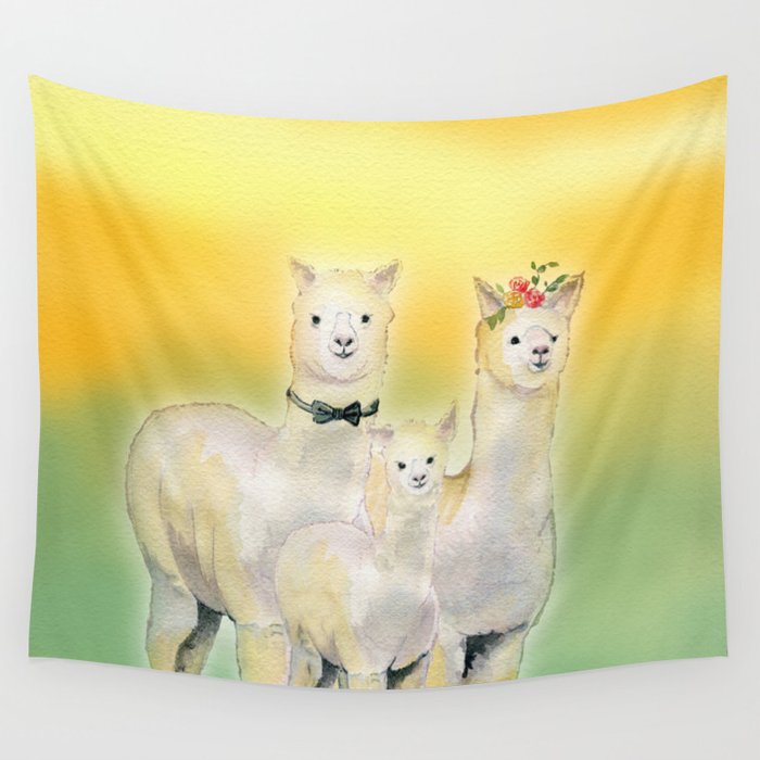 Alpaca tapestry 2025