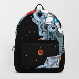 astronaut reading Backpack