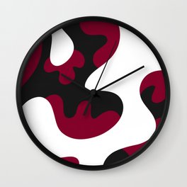 Big spotted color pattern 5 Wall Clock