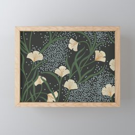 Lily Floral Framed Mini Art Print