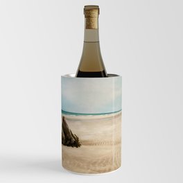 Minimalist Beach Panorama Wine Chiller