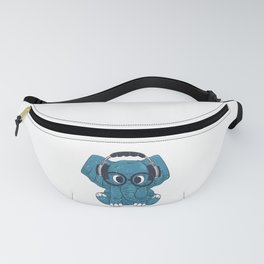ELEPHANT WITH GLASSES Fanny Pack