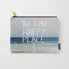My Happy Place (Beach) Carry-All Pouch