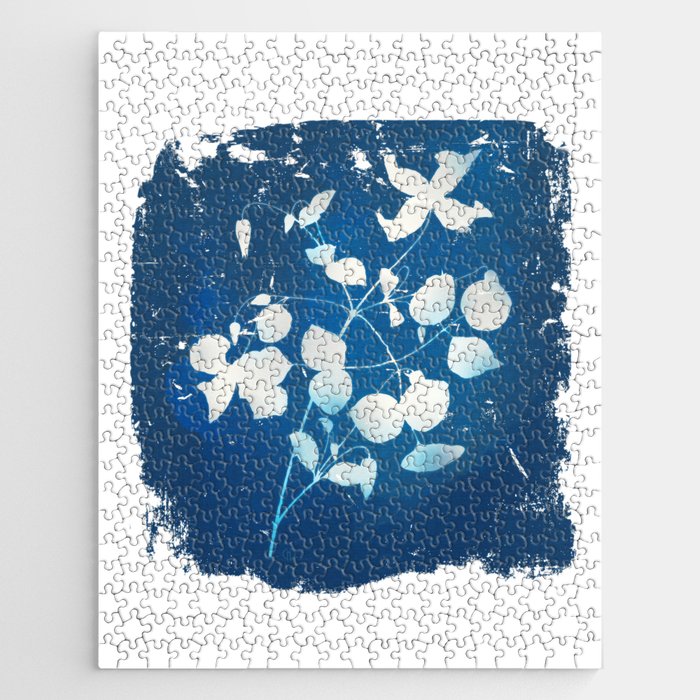 Clematis Blues Jigsaw Puzzle