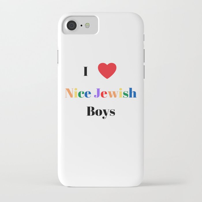 I love Gay Jews iPhone Case