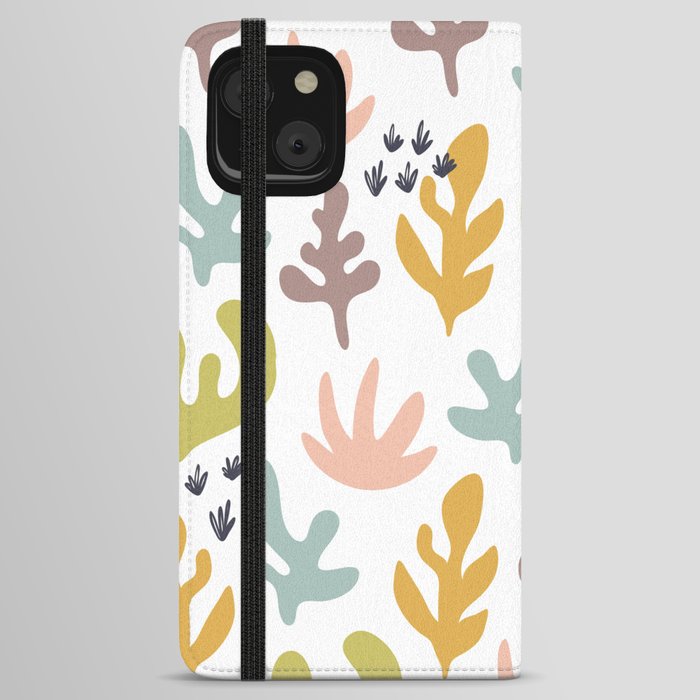 Colorful Pattern iPhone Wallet Case