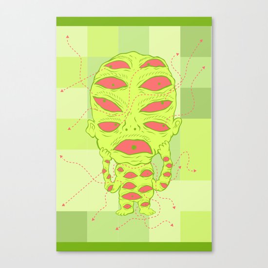 Conjuntivitis Canvas Print