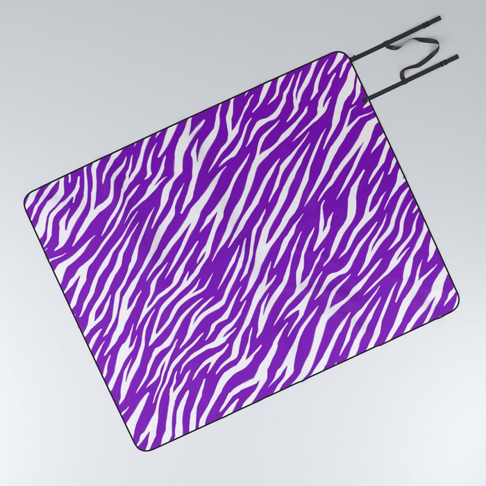 Zebra 09 Picnic Blanket