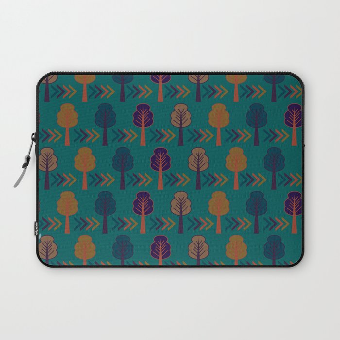 Trees and arrows Laptop Sleeve