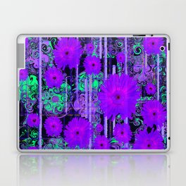 Blackberry Floral Pinstripe Paisley  Laptop Skin