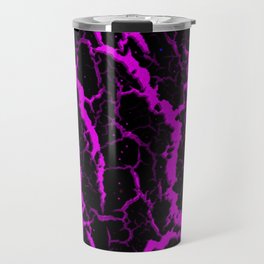 Cracked Space Lava - Pink Travel Mug