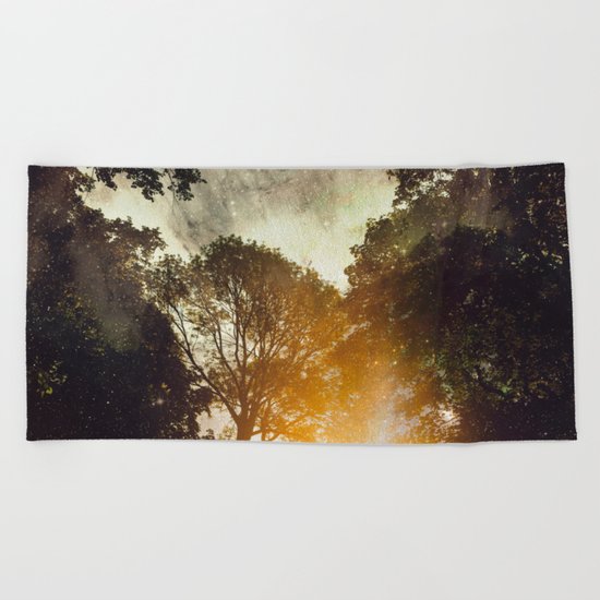 Space took place Beach Towel