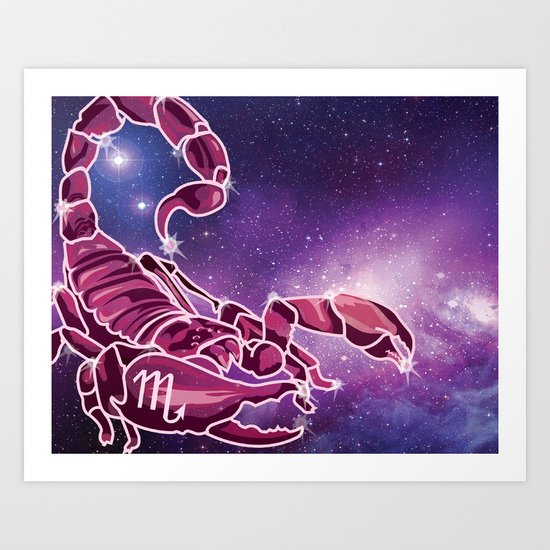 Scorpio Art Print