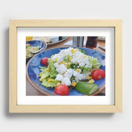 Salad Recessed Framed Print