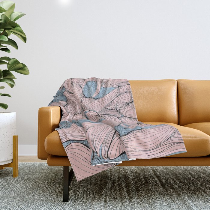 In Mixed Company Throw Blanket by DuckyB Society6