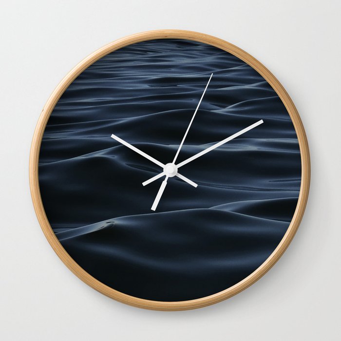 Deep Blue Sea I Wall Clock