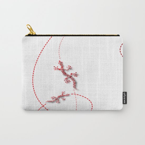 Running Lizard Carry-All Pouch