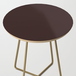 Chocolatopia Brown Side Table