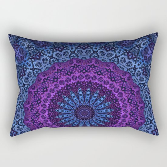 Twilight Mandala Rectangular Pillow