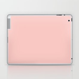 Now Gossamer Pink pastel solid color modern abstract illustration  Laptop Skin