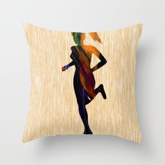 Fitness Throw Pillow