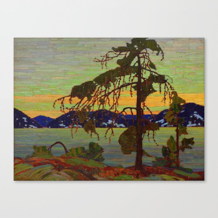 Tom Thomson The Jack Pine 1916-1917 Canadian Landscape Artist Canvas Print