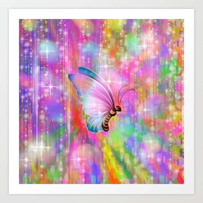 Gorgeous Butterfly Art Print