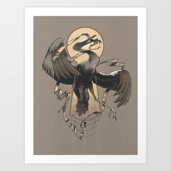 Flight of the Keybirds Art Print