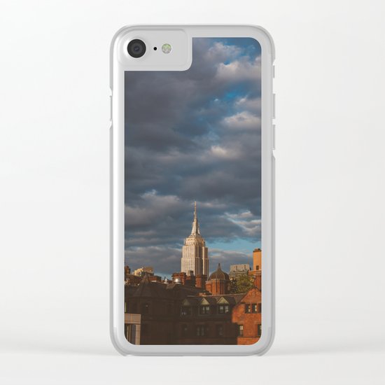Golden Hour Clear iPhone Case