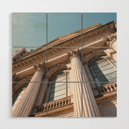 Vibrant Architecture in NYC | Travel Photography in New York City Wood Wall Art