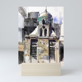 Old building in Cairo  Mini Art Print