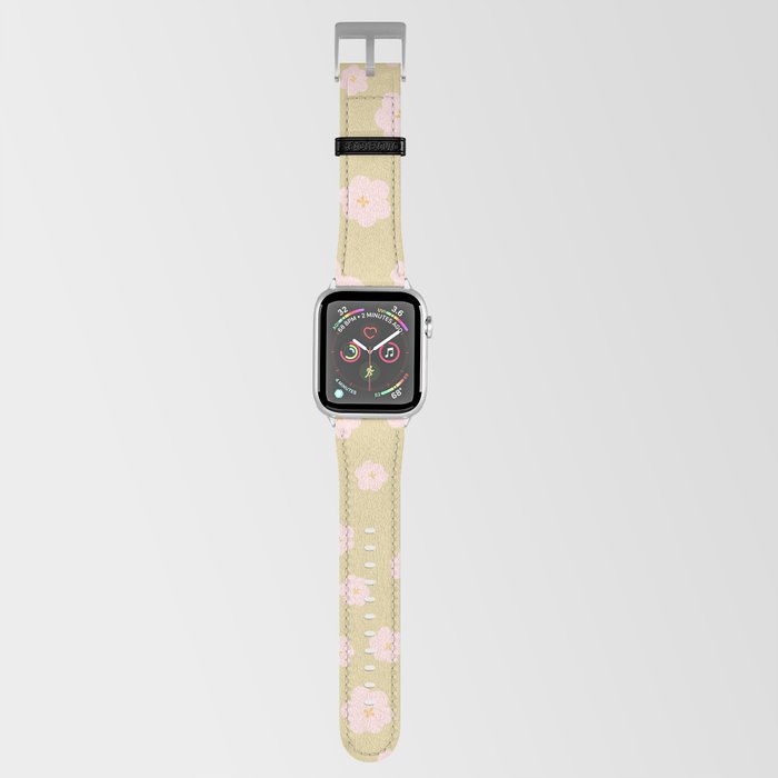 Flower Pattern Apple Watch Band