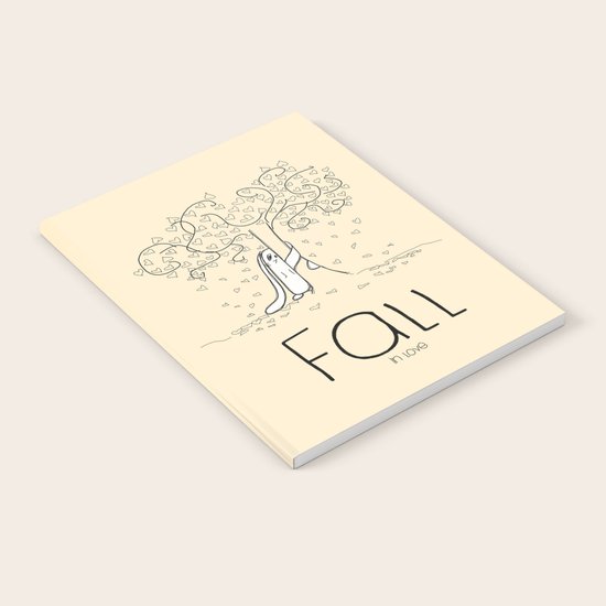FALL in love Notebook