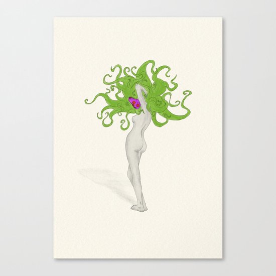 Dead model No.1 Canvas Print
