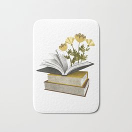 floral reading iv Badematte