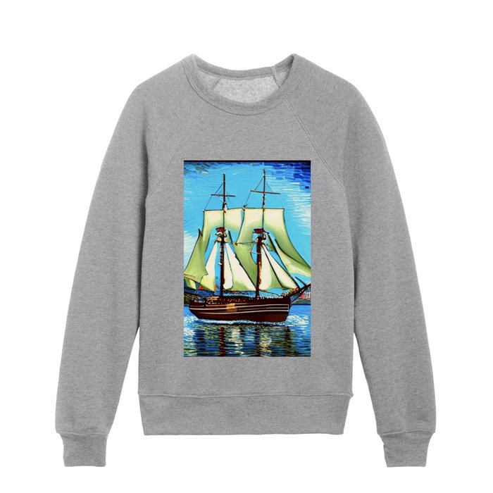 Clipper Ship Kids Crewneck