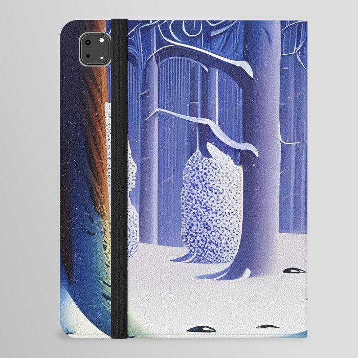 Winter Forest iPad Folio Case