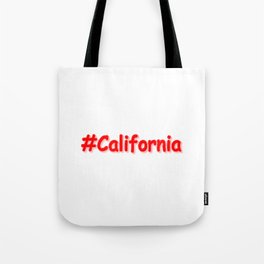 "#California " Cute Design. Buy Now Tote Bag