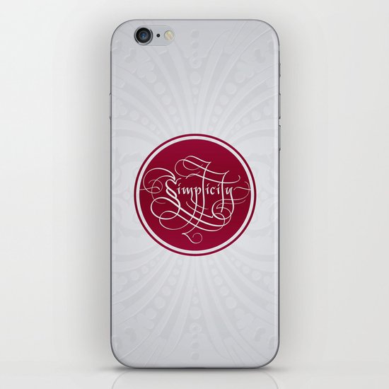 SIMPLICITY iPhone & iPod Skin