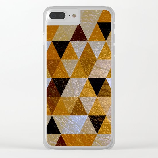 Abstract #352 Clear iPhone Case