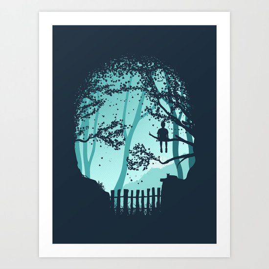Don't Look Back In Anger Art Print