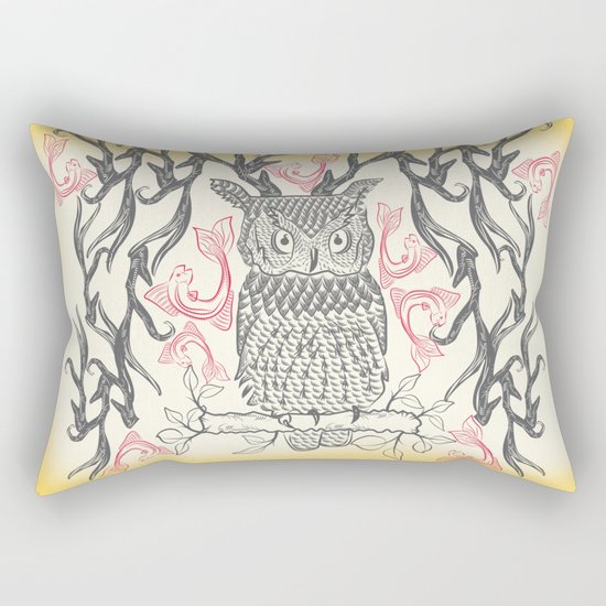 Owl Rectangular Pillow