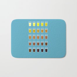 The Colors of Beer Bath Mat | Vector, Digital, Graphic Design, Illustration 