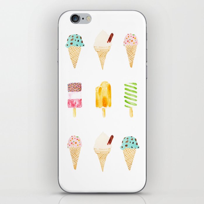 ice cream selection iPhone Skin