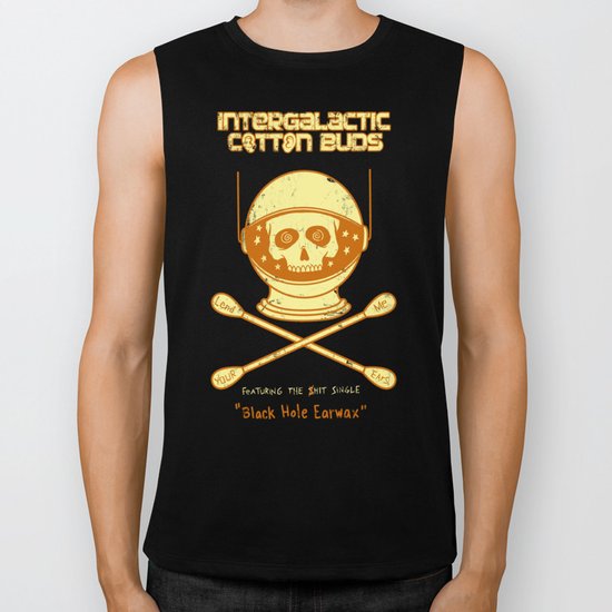 Intergalactic Cotton Buds Biker Tank