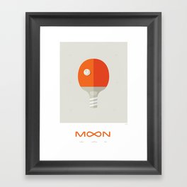 Moon Framed Art Print