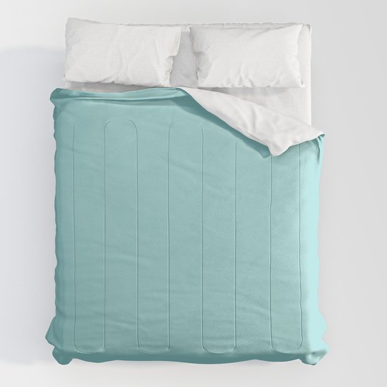 Solid Color Light Teal Comforters By, Light Teal Bedding King Size
