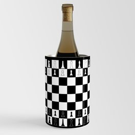 Chess Board Layout Wine Chiller